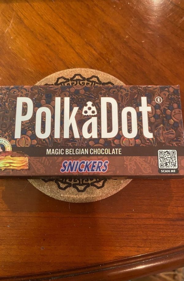 Polka dot magic belgian chocolate